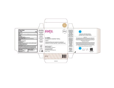 Toty Ilumina CC Creamy Compact Refill 1W - NDC 82141 2358 1 (1W)